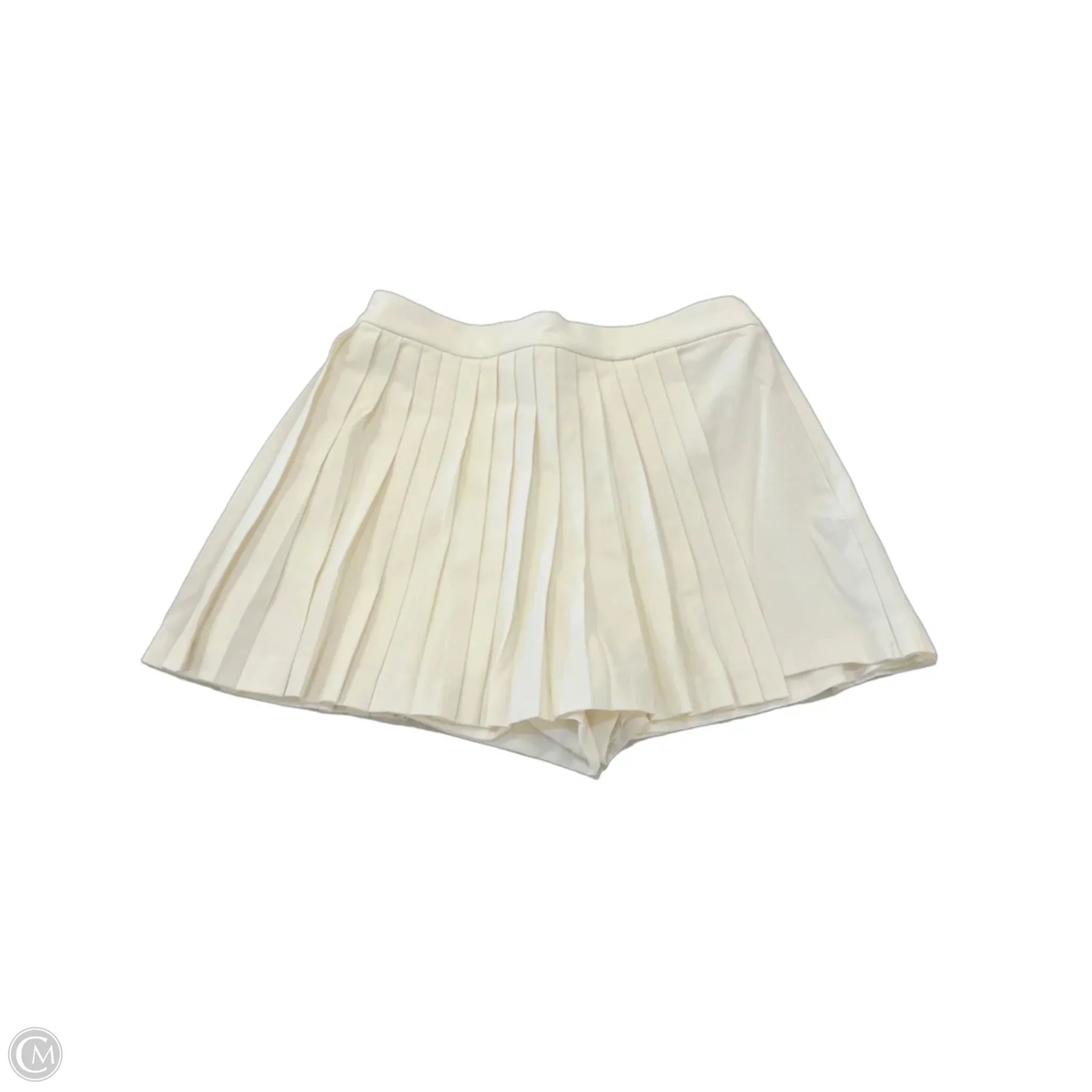 Skort By Abercrombie And Fitch In Cream, Size: M