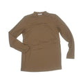 Mat Top Ls By Smallshow In Brown, Size:M