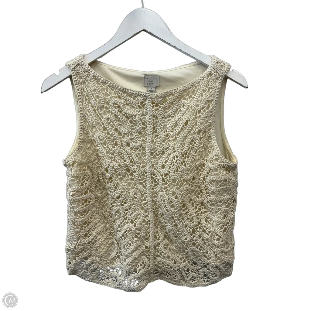 Skirt Set 2pc By A New Day In Cream, Size: 6