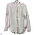 Top Long Sleeve By Free People In Pink, Size: S