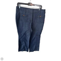 Jeans Wide Leg By Talbots In Blue Denim, Size: 10