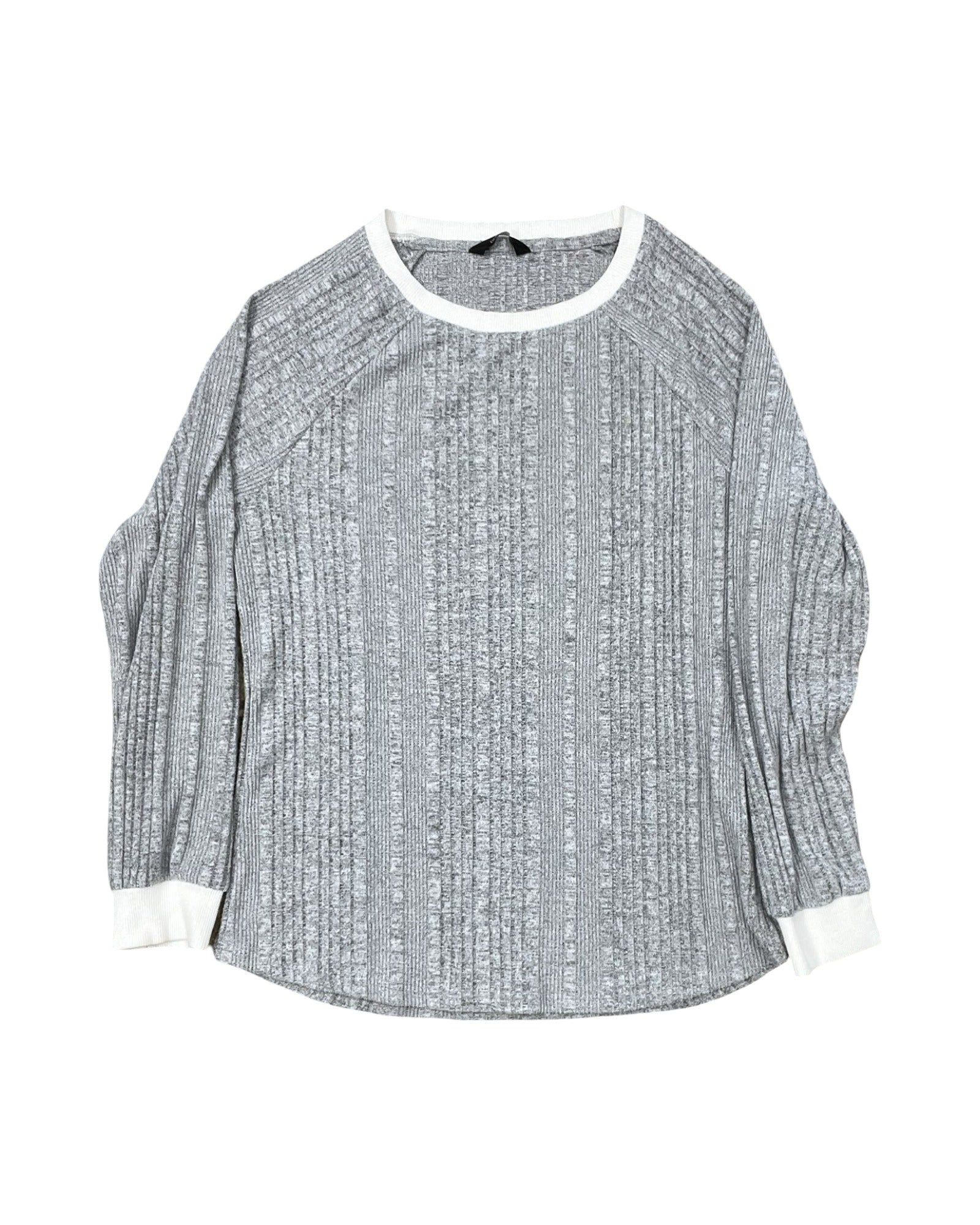 Top Ls By Dokotoo In Grey, Size:L