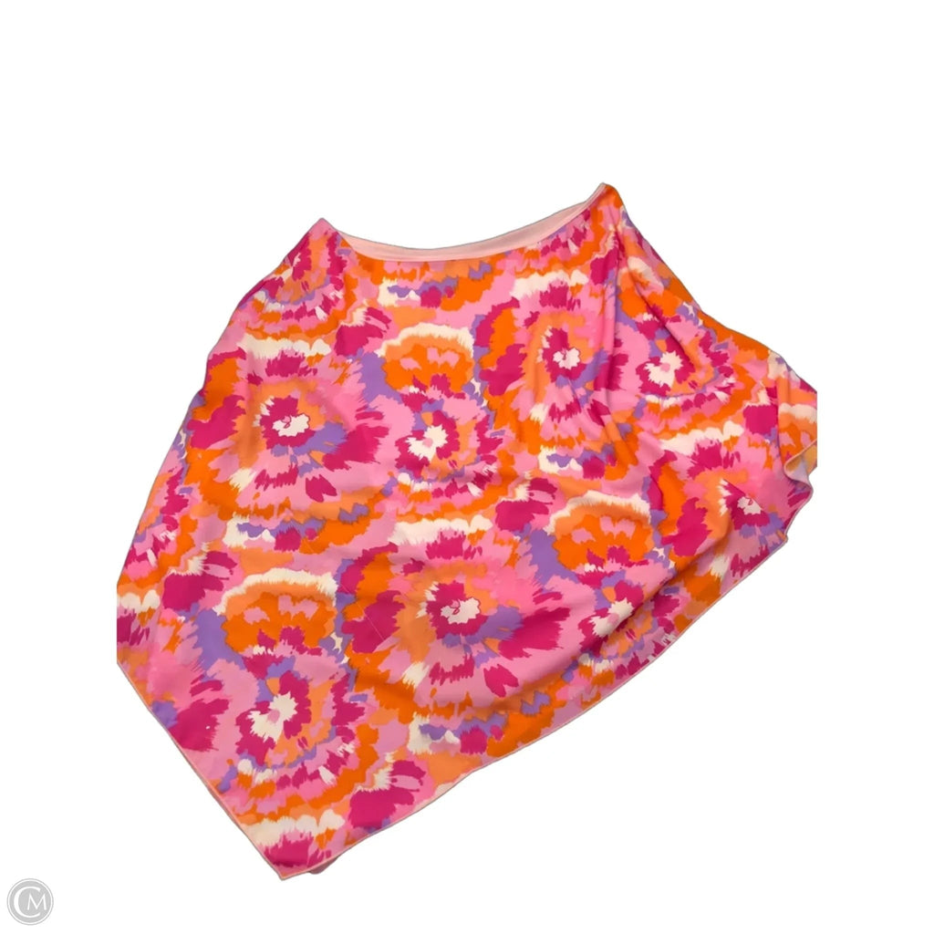 Top Long Sleeve By Clothes Mentor In Orange & Pink, Size: M