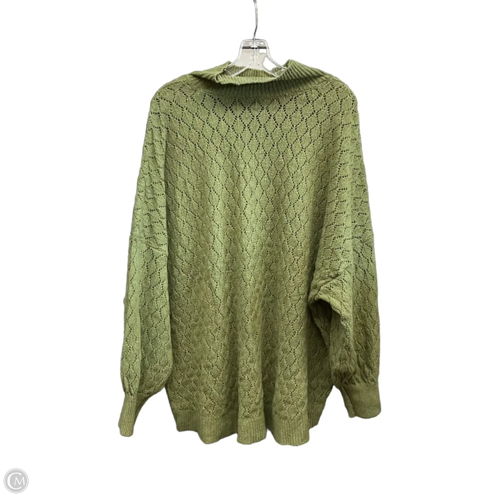 Sweater By Wonderly In Green, Size: Xxl