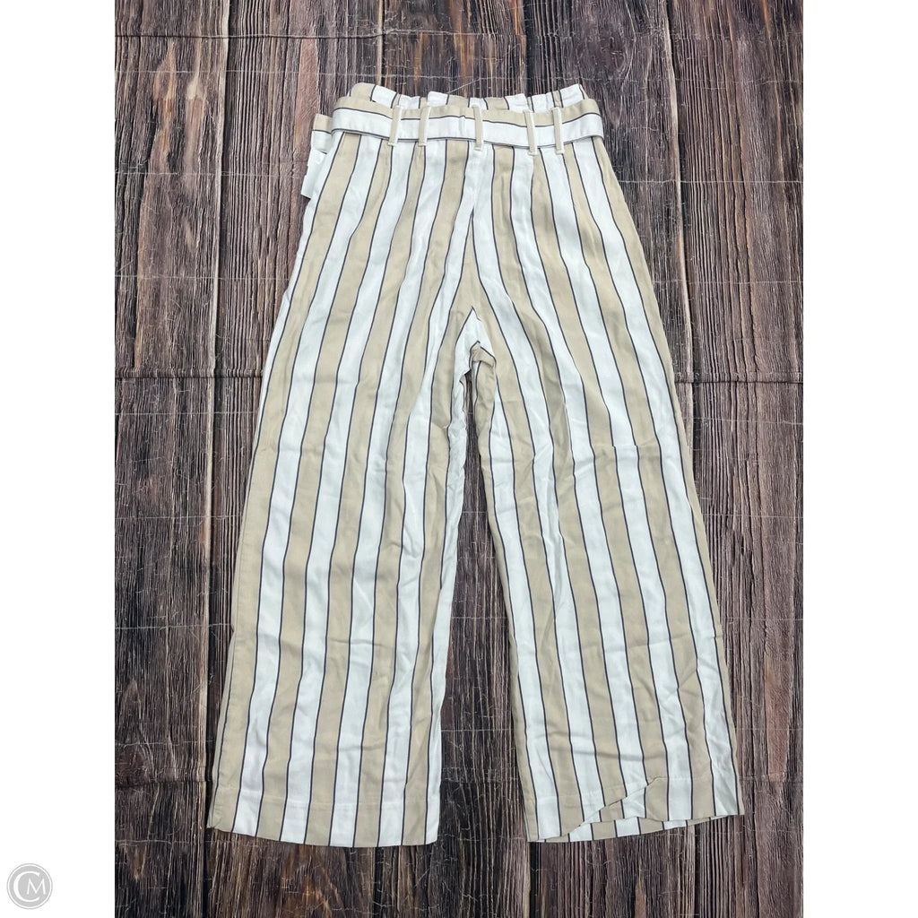 Pants Wide Leg By Abercrombie And Fitch In Tan, Size: Xs