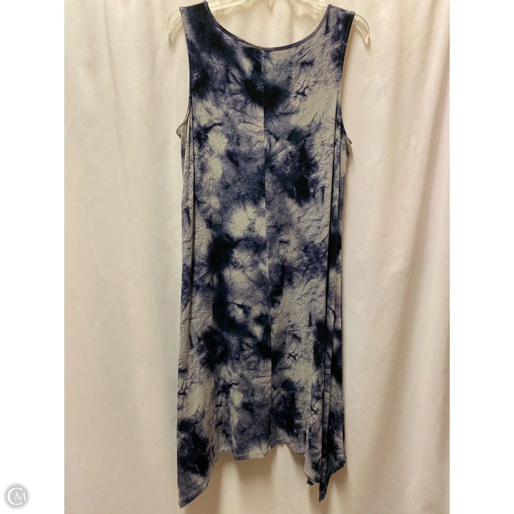 Dress Casual Midi By Cynthia Rowley In Blue, Size: 1x