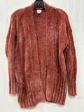 Sweater Cardigan By A New Day In Orange, Size:Xs