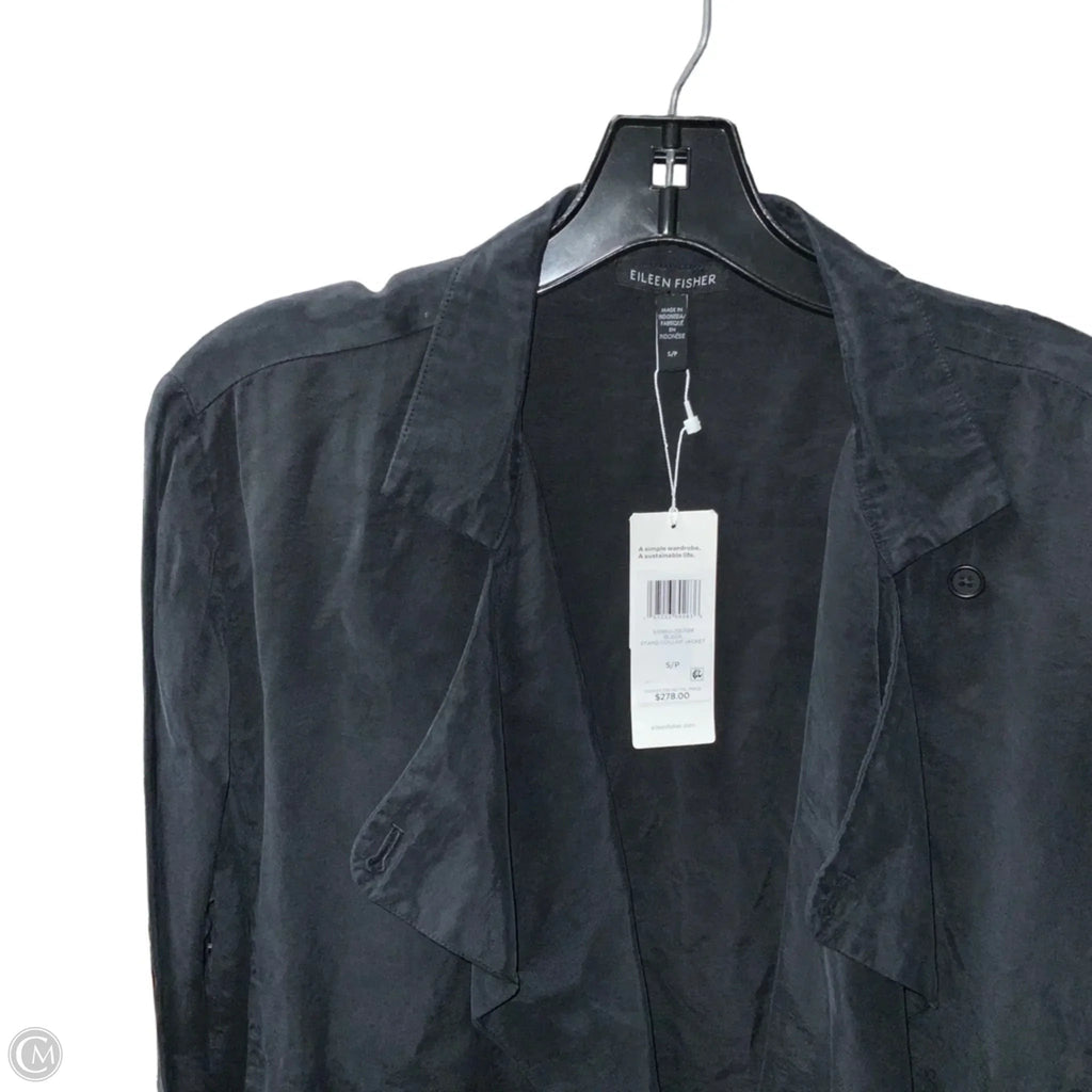 Jacket Other By Eileen Fisher In Black, Size: S
