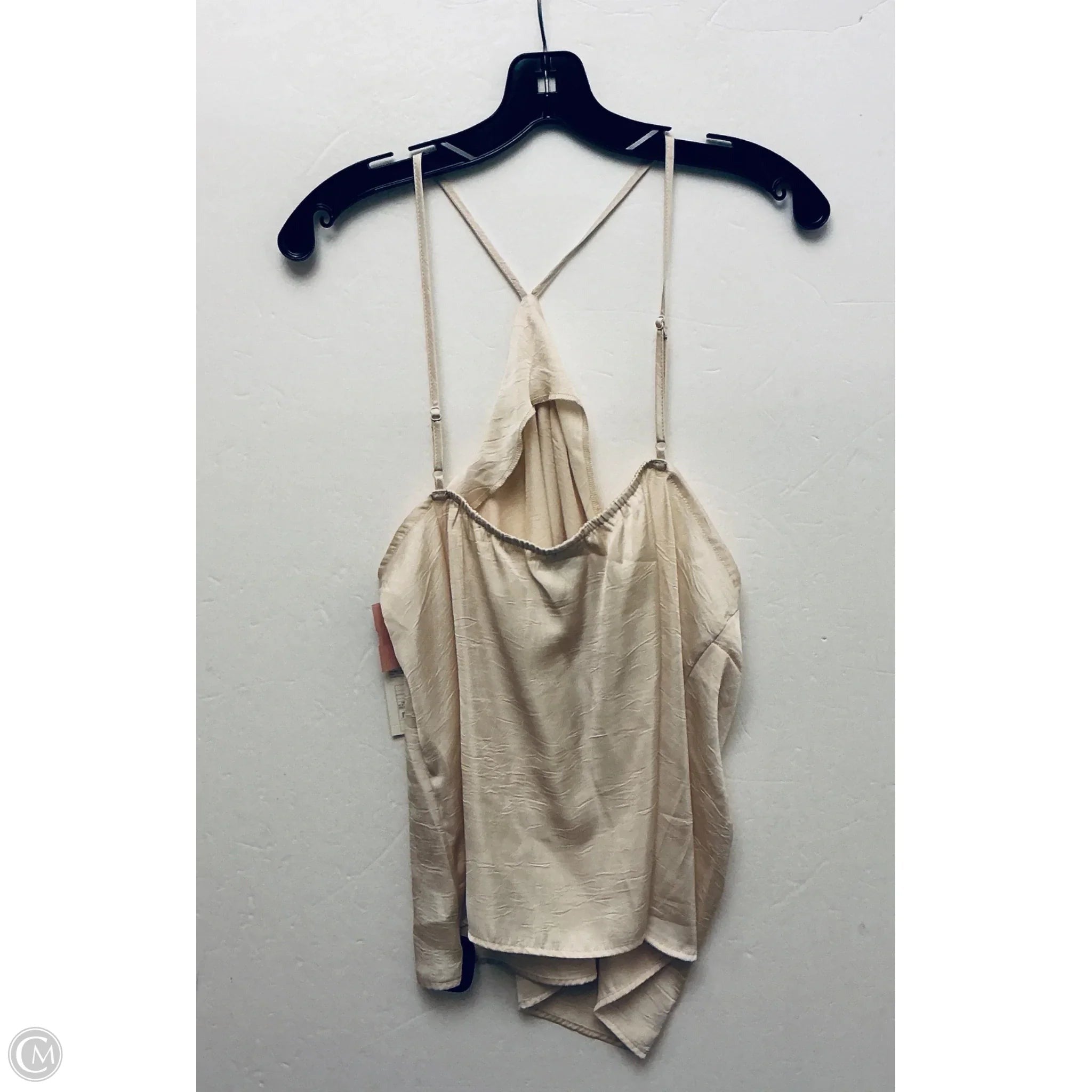 Top Sleeveless By A New Day In Cream, Size: Xl