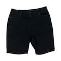 Shorts By Clothes Mentor In Black Denim, Size:16