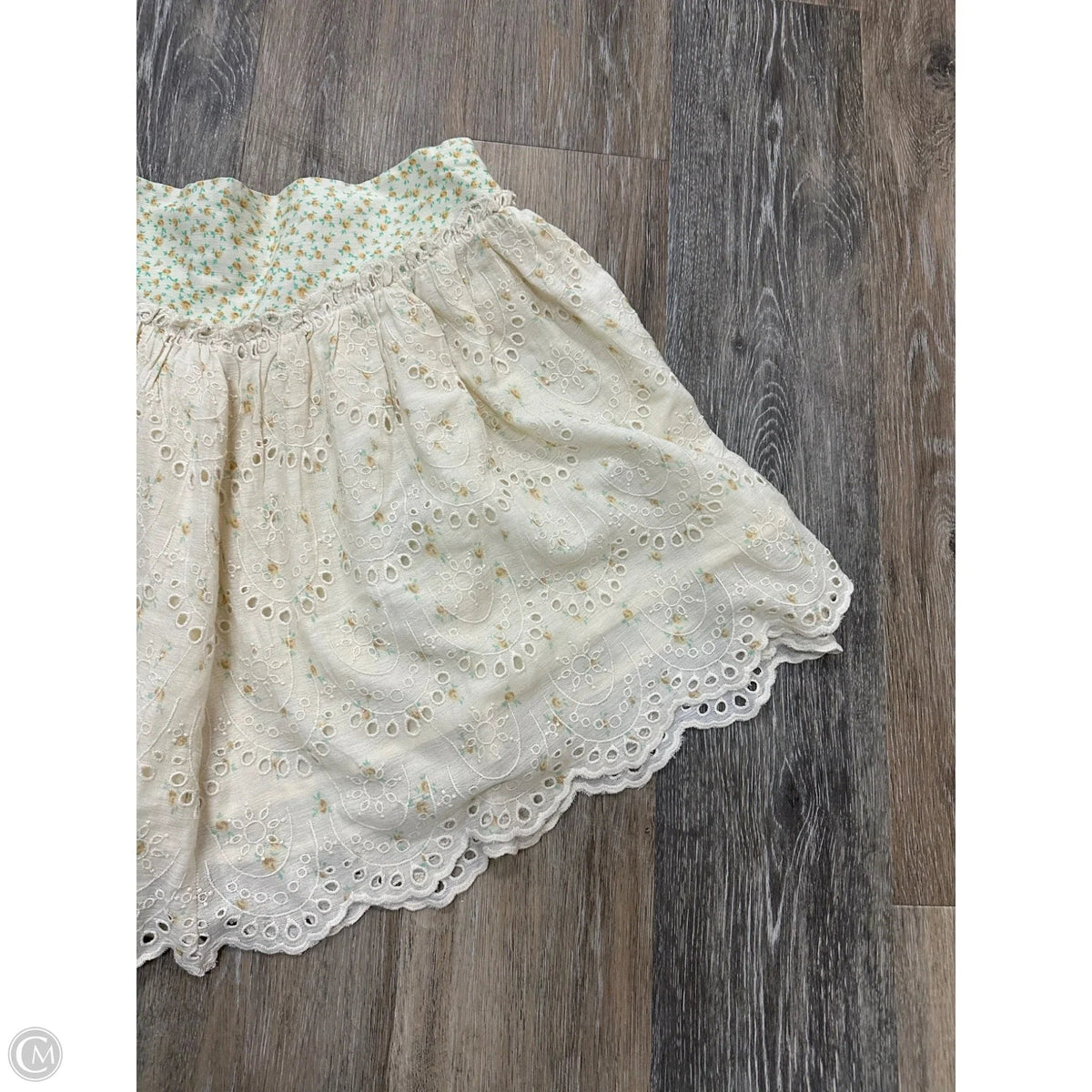 Skirt Midi By Free People In Floral Print, Size: L