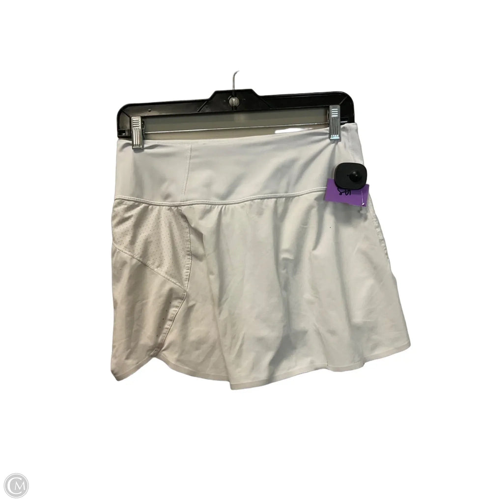 Athletic Skort By Athleta In White, Size: S