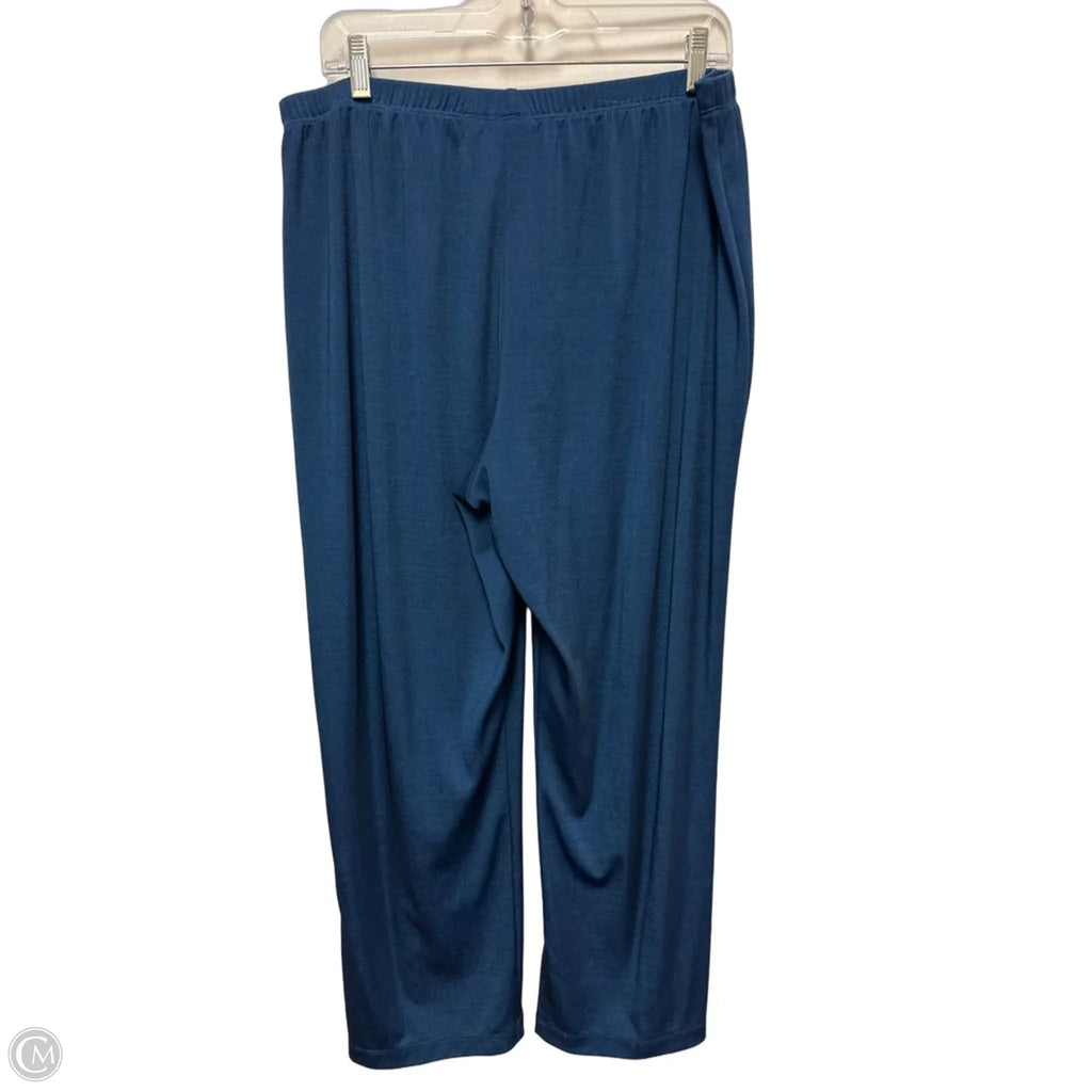 Pants Lounge By Chicos In Blue, Size: 16