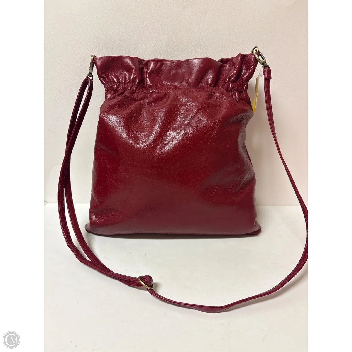 Handbag Leather By Hobo Intl, Size: Large