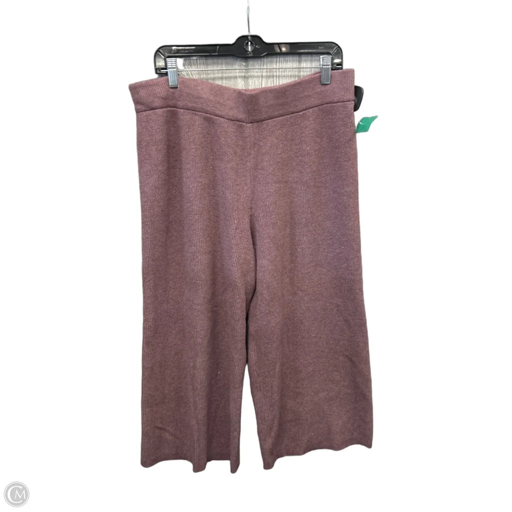 Pants Cropped By A New Day In Maroon, Size: 12