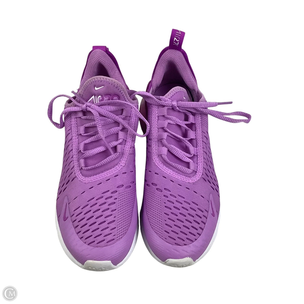 Shoes Athletic By Nike In Purple, Size: 5 YOUTH = Estimated 6.5