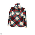 Jacket Faux Fur & Sherpa By Talbots In Plaid Pattern, Size: Lp