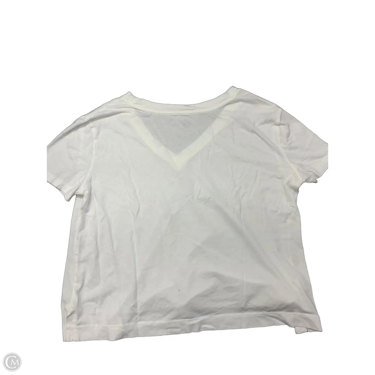 Top Short Sleeve By Lou And Grey In White, Size: M