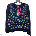 Rami Embroidered Sweatshirt Top Long Sleeve Designer By Lilly Pulitzer In Floral Print, Size: M