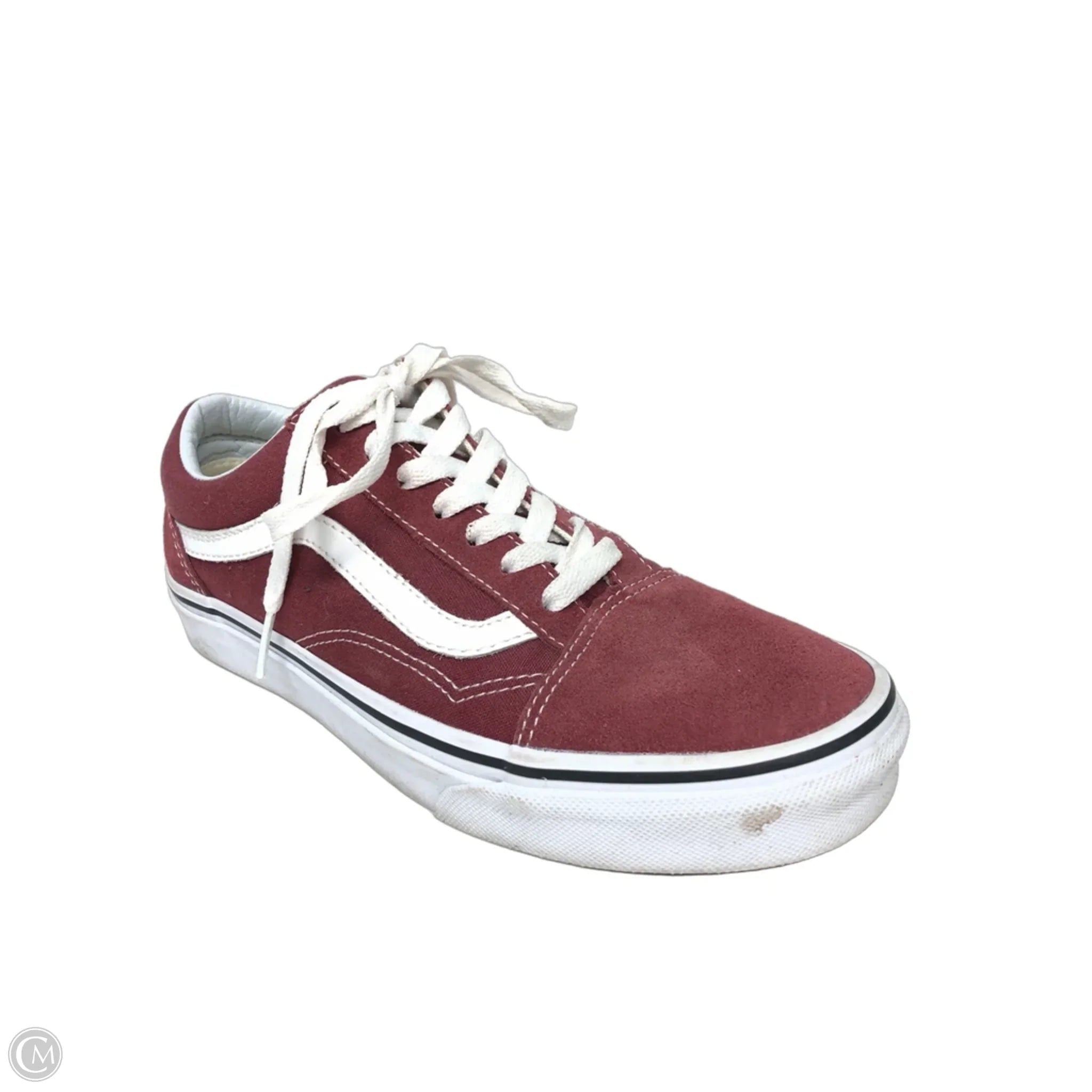 Shoes Sneakers By Vans In Red, Size: 7.5