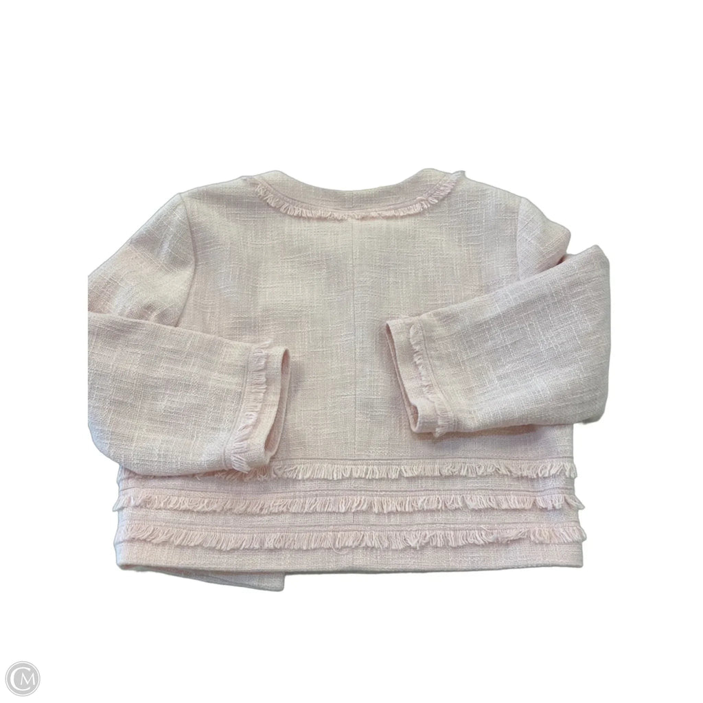 Blazer Designer By Karl Lagerfeld In Pink, Size: S