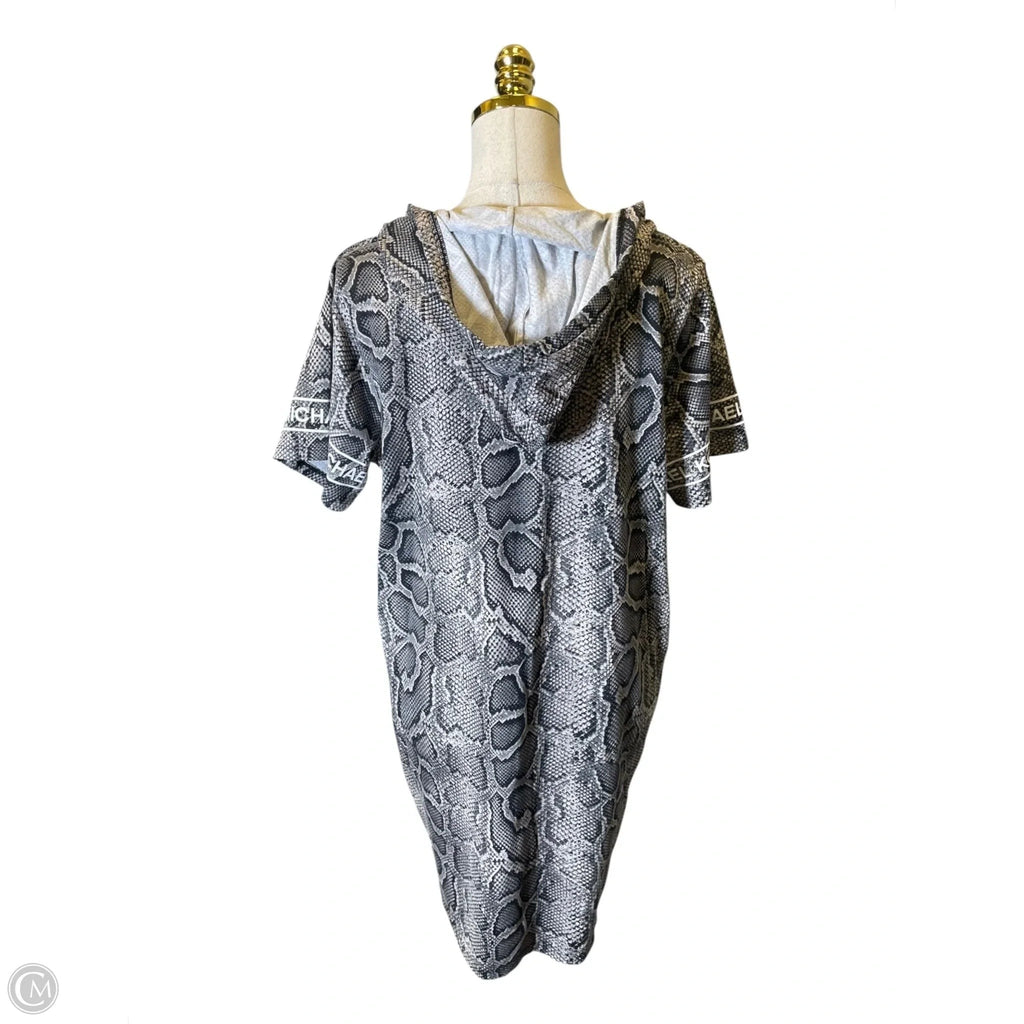 Dress Designer By Michael Kors In Snakeskin Print, Size: 1x