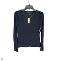 Top Long Sleeve By White House Black Market In Blue, Size: S