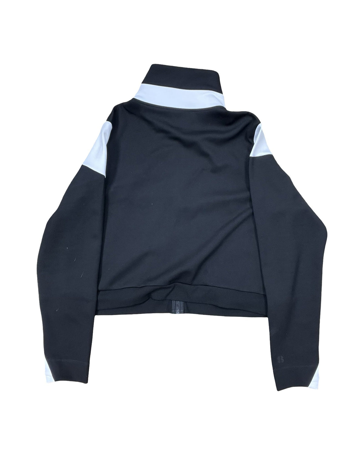 Athletic Jacket By Clothes Mentor In Black & White, Size:Xl