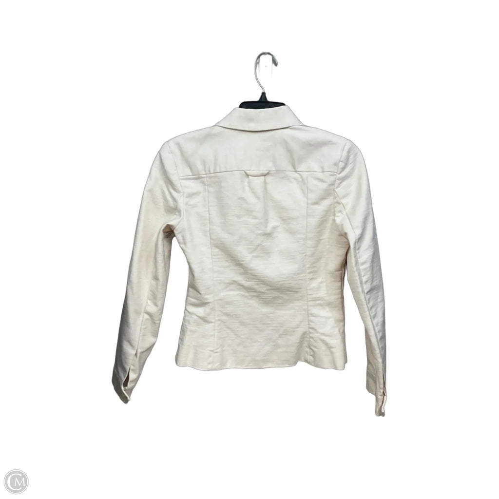Blazer By Isaac Mizrahi In Cream, Size: S