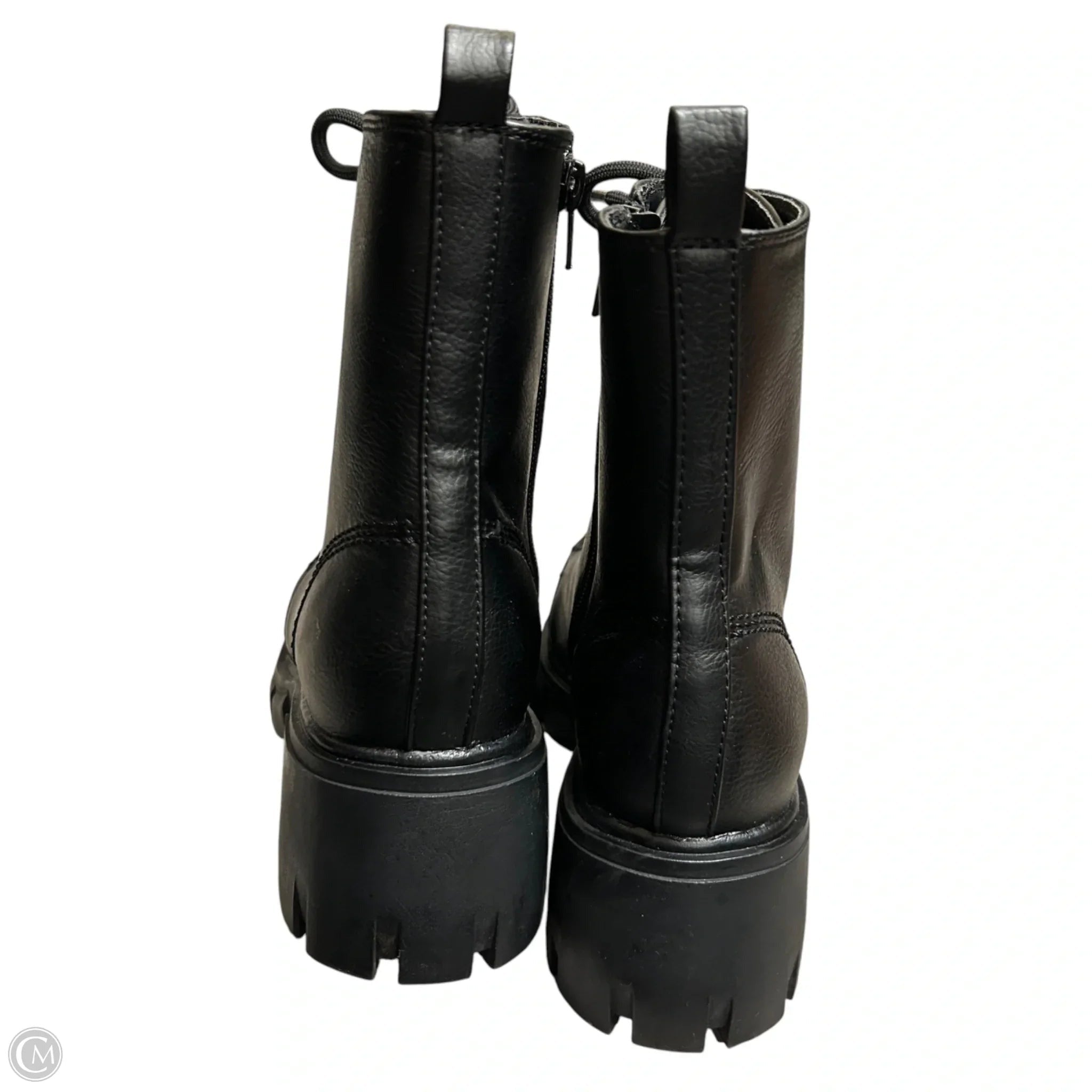 Boots Combat By Mia In Black, Size: 7
