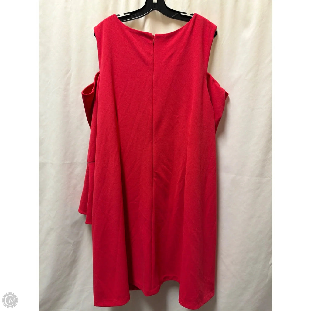 Dress Casual Midi By Lane Bryant In Pink, Size: 2x