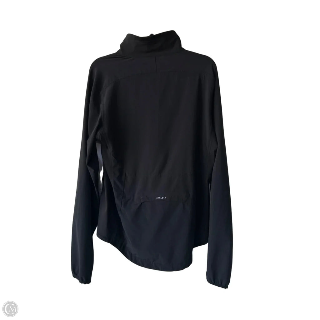Athletic Jacket By Athleta In Black, Size: S