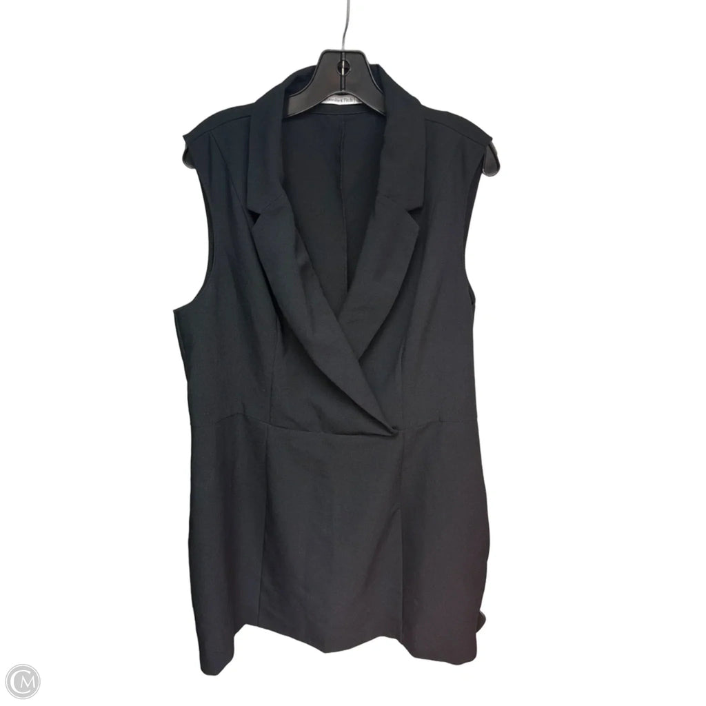Dress Casual Short By Abercrombie And Fitch In Black, Size: Xl