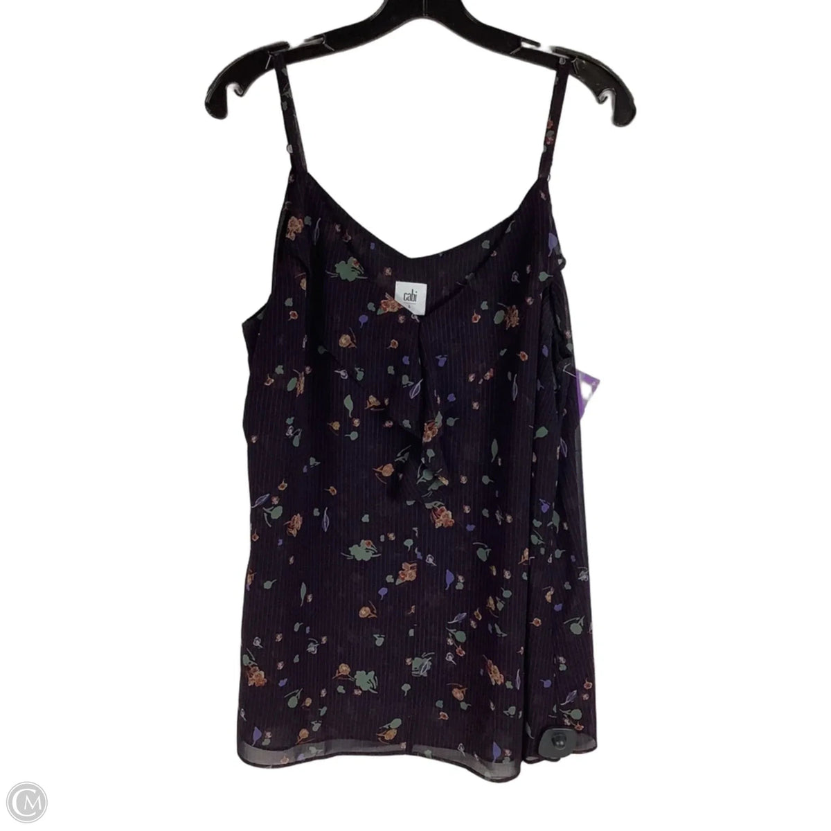 Top Sleeveless By Cabi In Purple, Size: L