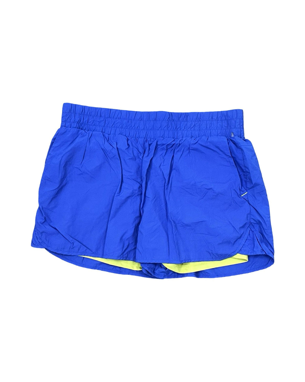 Athletic Shorts By Spyder In Blue & Green, Size:L