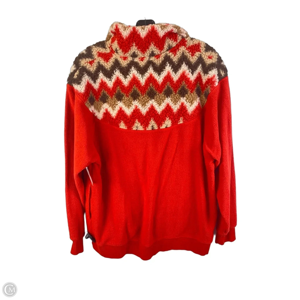 Jacket Fleece By Aerie In Red, Size: Xs