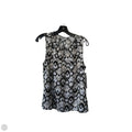 Top Sleeveless By Croft And Barrow In Black & Tan, Size: Mp