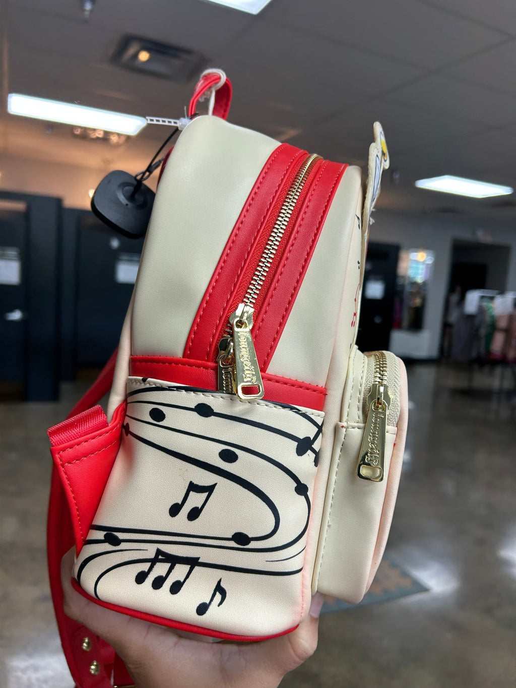 Backpack By Loungefly In Cream, Size:Medium