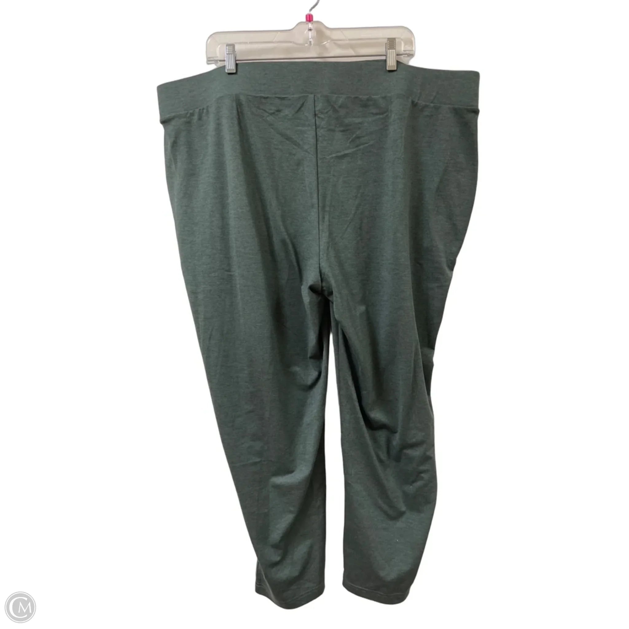 Pants Leggings By Chicos In Green, Size: 20