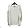 Top 3/4 Sleeve By J. Jill In Cream, Size: 3x