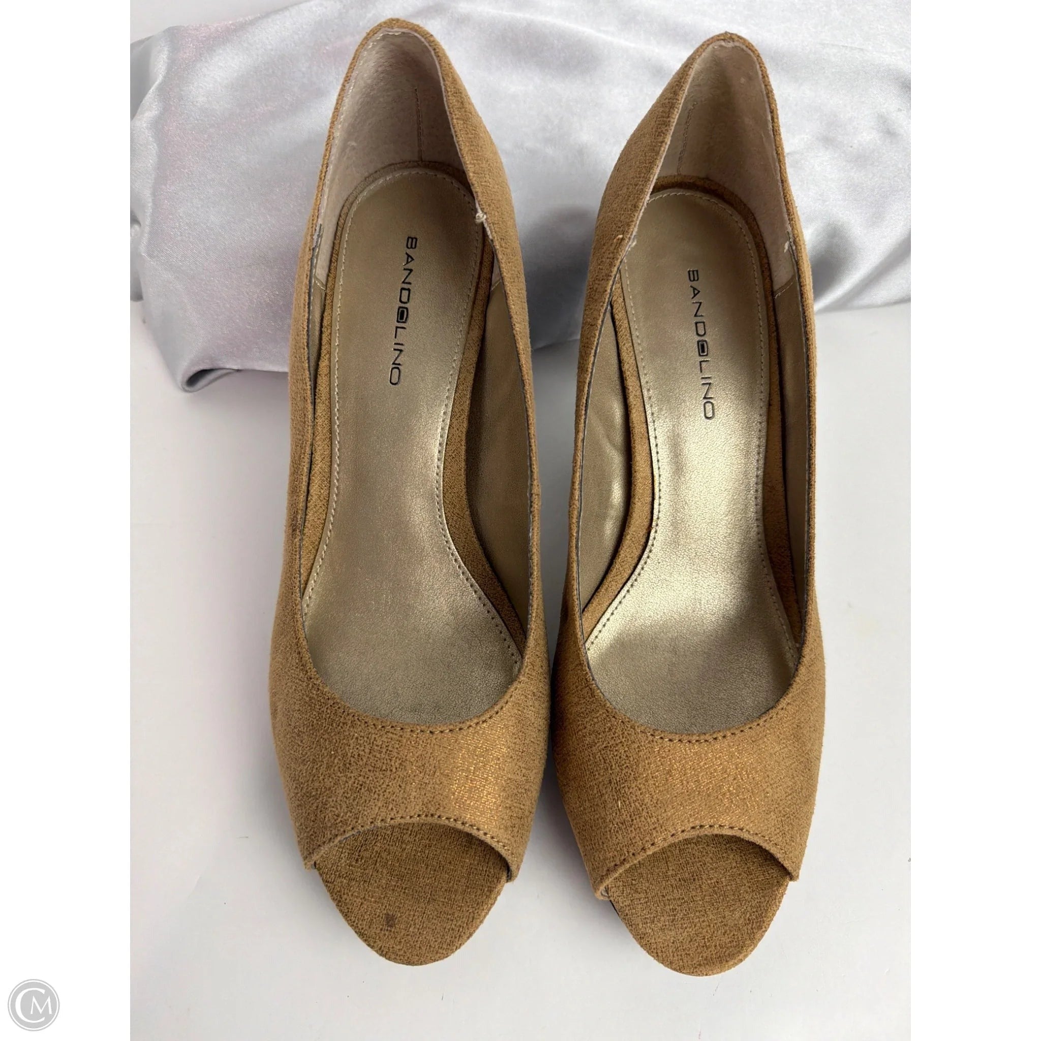 Shoes Heels Kitten By Bandolino In Brown, Size: 8