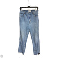 Jeans Straight By Abercrombie And Fitch In Blue Denim, Size: 6l