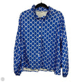 Top Long Sleeve By Clothes Mentor In Blue & White, Size: Xl