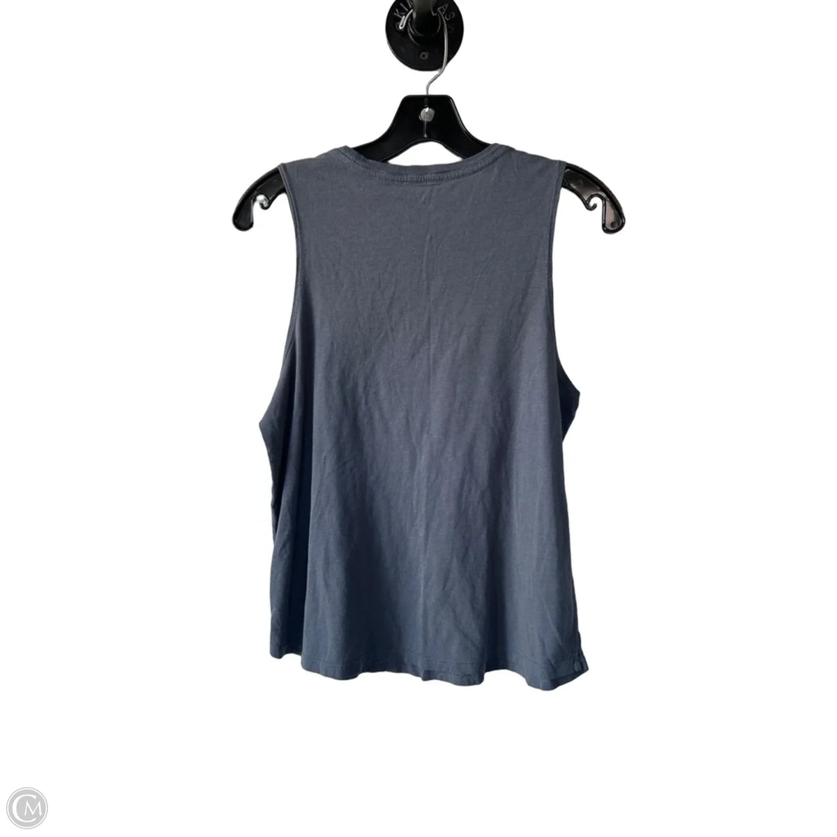 Athletic Tank Top By Spiritual Gangster In Grey & White, Size: L