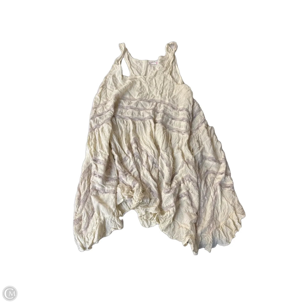 Top Sleeveless By Free People In Cream, Size: S