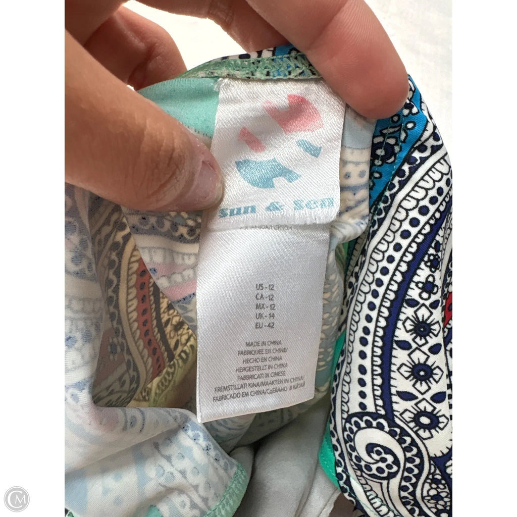 Swimsuit By Clothes Mentor In Green, Size: L
