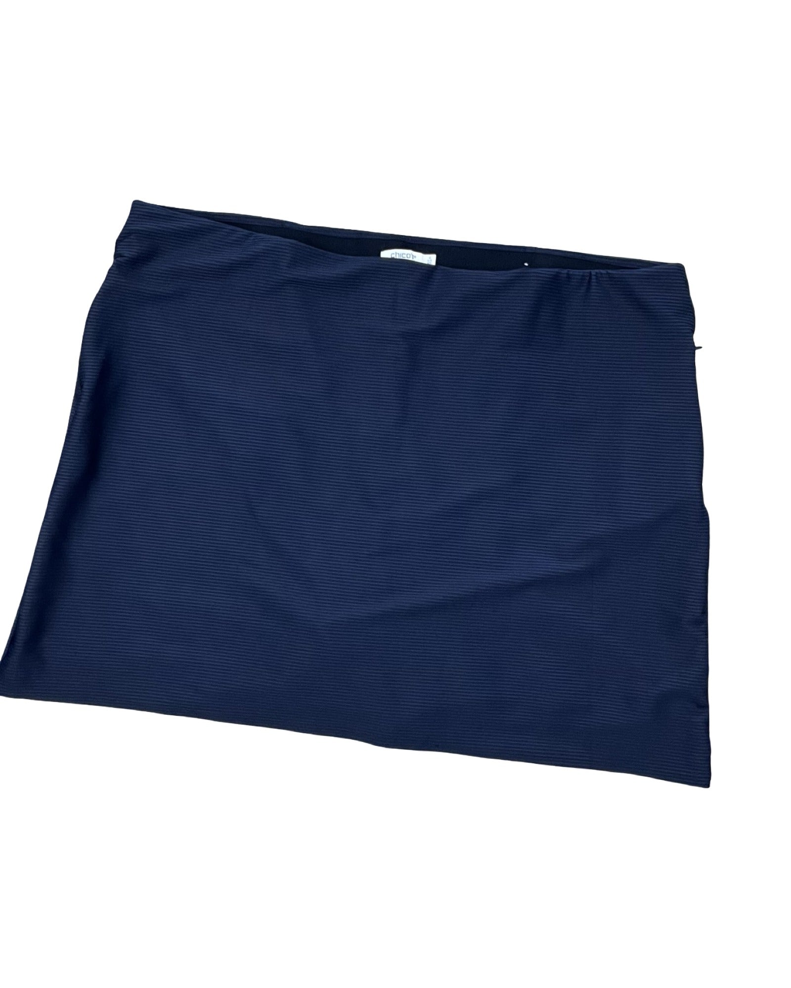 Skort By Chicos In Navy, Size:2X