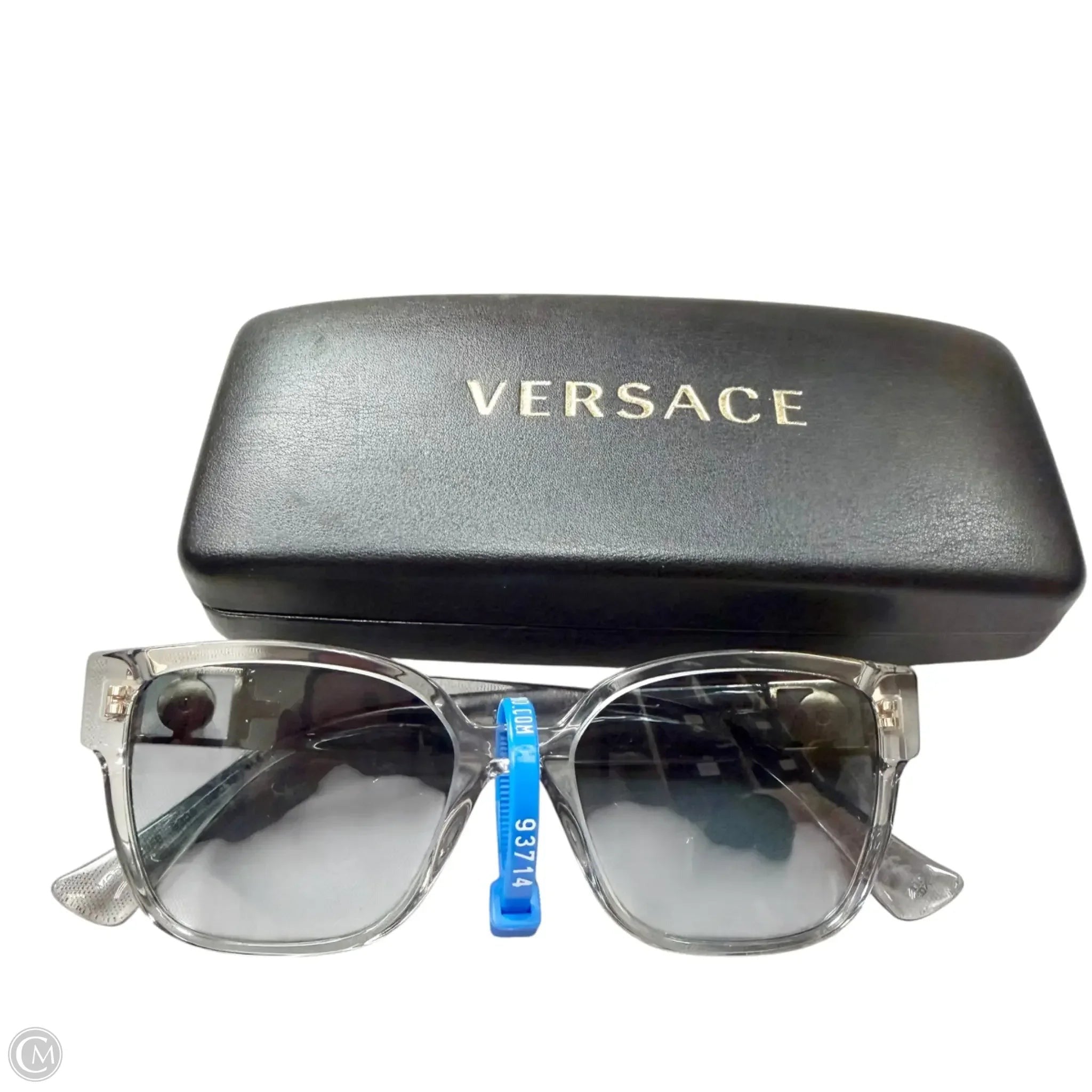 Sunglasses Luxury Designer By Versace, Size: Medium