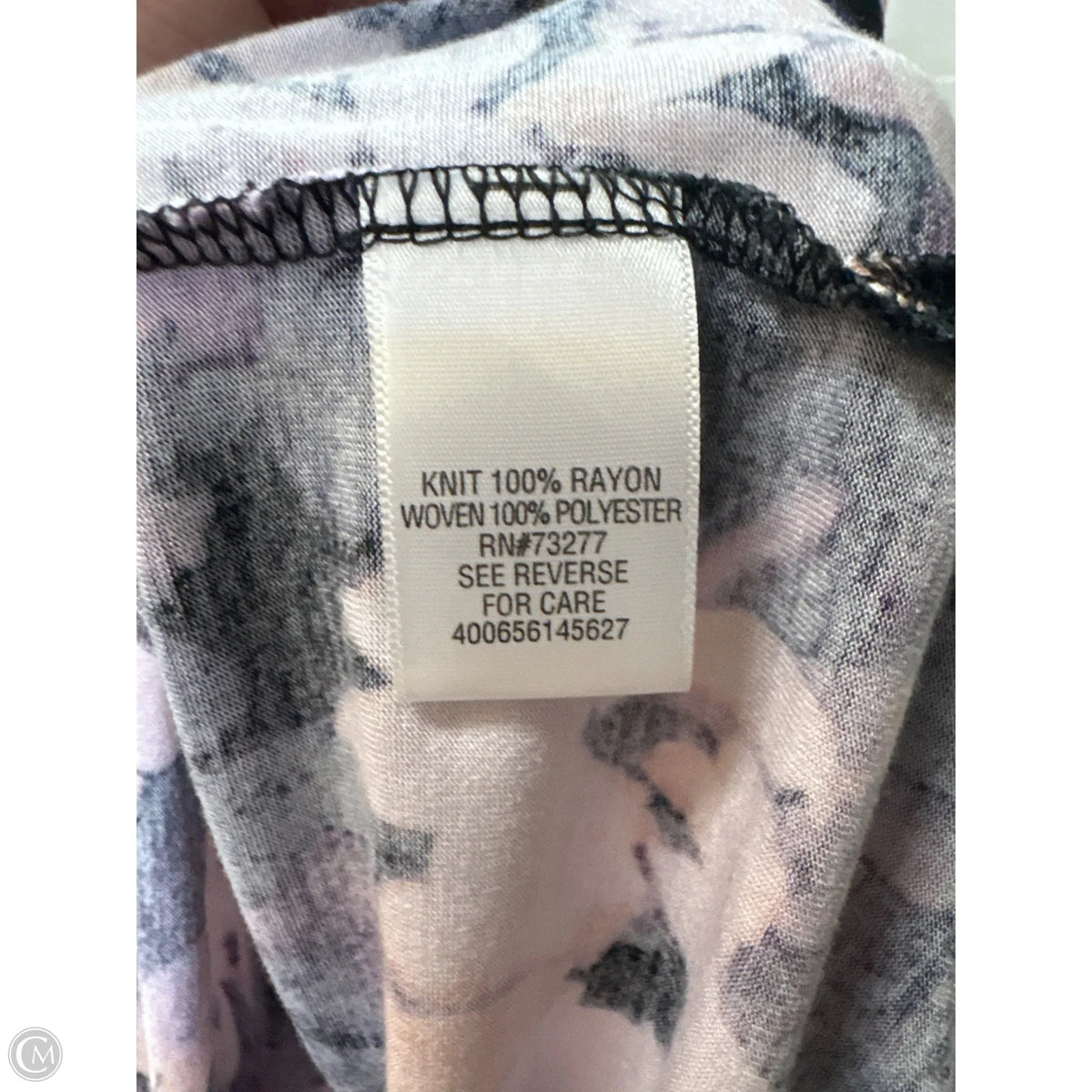 Top Sleeveless By Simply Vera In Purple, Size: Xs