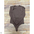 Bodysuit By Abercrombie And Fitch In Taupe, Size: L